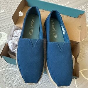 NIB Alpargata Toms Moroccan Women Blue